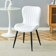 thumbnail image 6 of The Minimalist Ergonomic Dining Chair Comes In A Pack of 4, With A Comfortable Design Of Extended And Curved Seat Cushions, Unlocking A Comfortable And Minimalist New Sitting Posture., 6 of 23