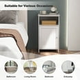 thumbnail image 6 of Gymax Bathroom Floor Storage Cabinet Side Table Adjustable Shelf Organize Freestanding, 6 of 10