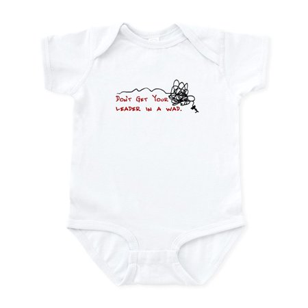 

CafePress - Fly Fishing Leader Infant Bodysuit - Baby Light Bodysuit Size Newborn - 24 Months