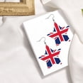 thumbnail image 4 of Leather Earrings Dangle For Women Union Jack Trendy Star Earrings Lightweight Fashion, 4 of 6
