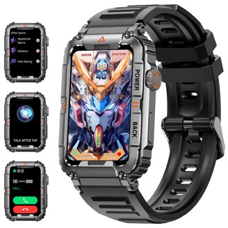 Itech Gladiator Male Adult Smart Watch, Compatible w/ Iphone  display picture 2