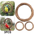 thumbnail image 1 of 3 Uds 35cm Anillo Ratán Flores Artificiales Plantas Secas Guirnalda DIY Corona Floral, 1 of 7