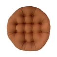 thumbnail image 2 of Cojín redondo para silla, cojín de suelo grueso para asiento de jardín, cojín colgante para silla café, 2 of 9