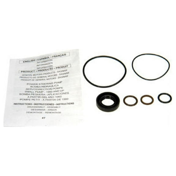 Power Steering Pump Seal Kit - Compatible with 2004 - 2012 Chevy Colorado 2005 2006 2007 2008 2009 2010 2011