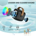 thumbnail image 6 of BEILIHART Mini Karaoke Machine, Portable Bluetooth Karaoke Speaker with 2 Wireless Microphones and Party Lights for Kids and Adults, Birthday Gifts for Girls Boys Family Home Party, 6 of 6
