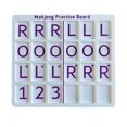 thumbnail image 1 of Single Mahjong Practice Board Compatible With Portable Practice Board With 24 Slots For Mahjong Lovers, 1 of 8