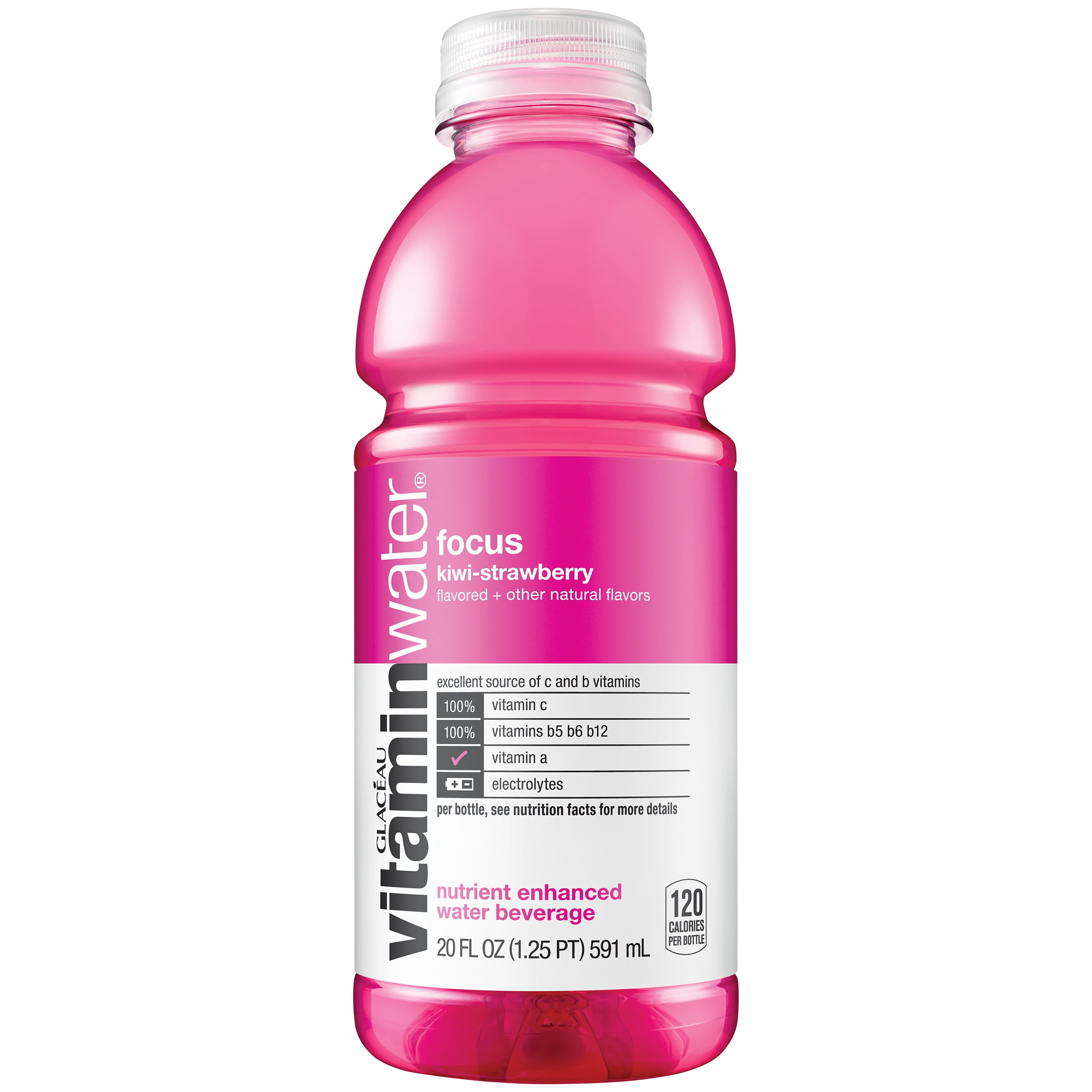 vitaminwater focus electrolyte enhanced water w/ vitamins, kiwi ...