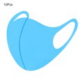 thumbnail image 4 of Mascarillas antipolvo para niños, suaves y lavables, reutilizables y ajustadas, de esponja, color azul (paquete de 10), 4 of 8