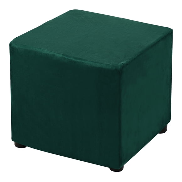 Funda de reposapiés cuadrada elástica que se ajusta a longitudes de 13"-18", verde oscuro