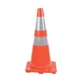 thumbnail image 2 of "Traffic Cone, 14 X 14 X 28, Orange/silver | Bundle of 5 Each", 2 of 4