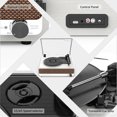 thumbnail image 6 of Udreamer Vinyl Record Player With Bluetooth,All In One 3-Speed Vintage Audio Turntables,White, 6 of 8