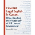 thumbnail image 1 of Pre-Owned Essential Legal English in Context: Understanding the Vocabulary of Us Law and Government (Paperback) 1479831670 9781479831678, 1 of 1