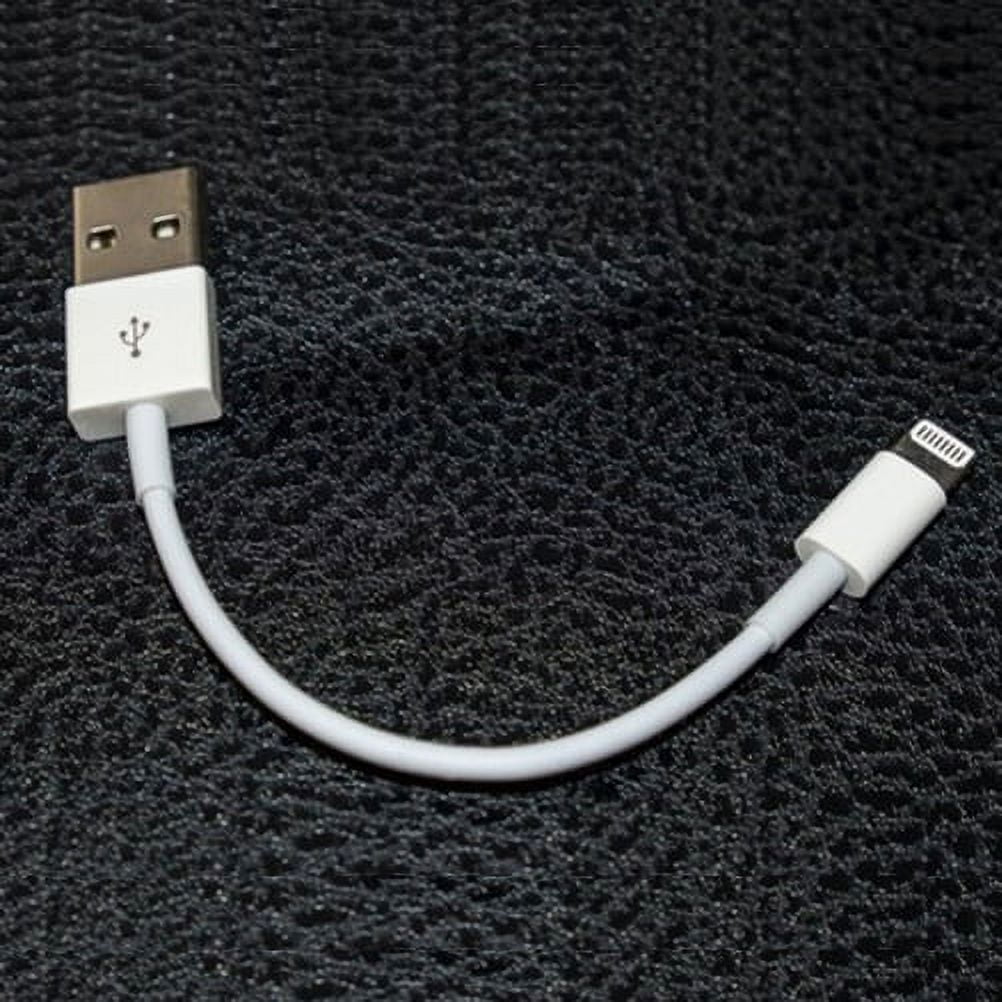 Cables USB GENERIQUE CABLING® Mini Chargeur Auto 2 x USB + câble USB blanc  pour Apple Apple iPhone 5, iPod touch 5e génération, iPod nano 7e  génération, iPad Mini