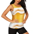 thumbnail image 2 of Womens Workout Tank Tops, Golden Beer Racerback Tank Tops Quick Dry Vest Sleeveless Athletic Yoga Gym, 2 of 7