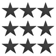 thumbnail image 1 of Recortes de Papel Estrella Unique Bargains Confeti Adornos para Cumpleaños Fiesta Aula Boda Negro 11 Pulgadas Paquete de 24, 1 of 5