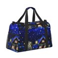 thumbnail image 2 of Kdxio Christmas Night Travel Duffel Bag Gym Bag Weekender Travel Bag Gym Bag for Women &Men Airplane Travel Essentials for Flying, 2 of 7