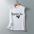 thumbnail image 4 of Moda Casual mujer sin mangas impreso damas cuello redondo Tank Tops chaleco camiseta Fridja gh4858, 4 of 6