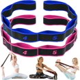 thumbnail image 1 of Numbered Resistance Bands Set for Glutes & Yoga – Adjustable Pull Rope, Full Body Workout Bands for Home Gym Arm Leg Training, 1 of 8