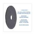 thumbnail image 5 of Boardwalk Standard High Performance Stripping Floor Pads 17" Diameter Black 5/Carton 4017HIP, 5 of 6