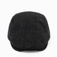 thumbnail image 1 of Boina de espiga para hombre, gorra cálida para la parte delantera, gorro cálido para personas de mediana edad y mayores, gorro de lana para otoño e invierno, 1 of 6