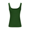 thumbnail image 6 of Titcea Tank Top for Women Solid Color U Neck Sleeveless T Shirts Loose Comfort Casual Sexy Tops, 6 of 6