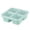 Green, variant on IAJFHAFS Bento Snack Containers, Reusable 4 Compartment Divided Food Storage Containers, Divided Lunchable Container For School, Work And Travel