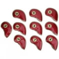 thumbnail image 2 of Cubierta de cabeza de hierro de golf 10 Unids / set PU Cubierta de cabeza de hierro de golf Cubierta de cabeza Club Protector Casered ANGGREK Otros, 2 of 8