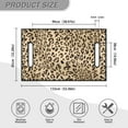 thumbnail image 5 of Renewold Universal Golf Cart Seat Cover Comfortable Blanket & Cooling Towel for EZGO Yamaha Club Cars and More 2-Seat Golf Cart, Leopard Print Beige, 5 of 5