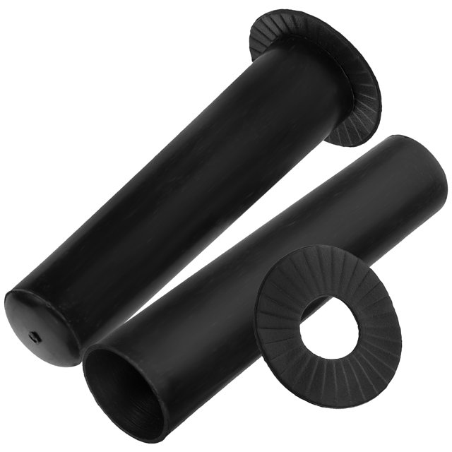unbranded 2Ud Accesorios Para Reparación De Sombrilla Tapas Para Punta De Plástico Negro