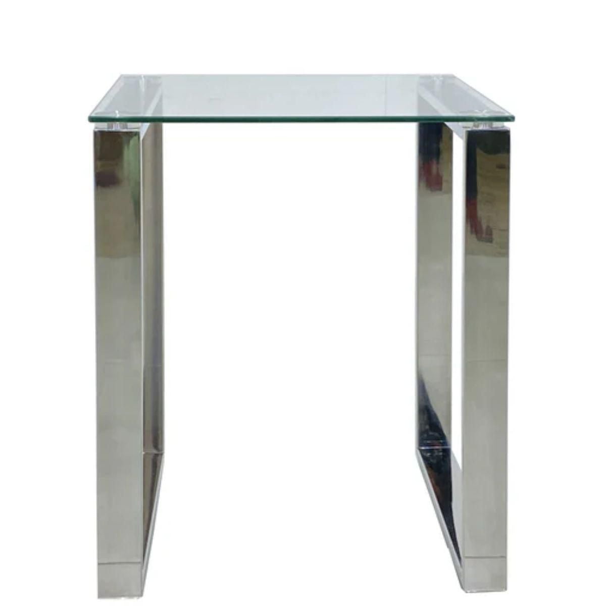 Table d'appoint Gen en argent