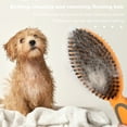 thumbnail image 4 of Dog Brush for Shedding Dog Bath Brush Double Sided Pet Hair Brush with Ergonomic Handle Puppy Grooming Tools Pet Supplies, 4 of 8