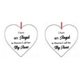 thumbnail image 2 of Fiudx Colgante de Ángel En Forma de Corazón, Adorno Conmemorativo, Elegante Decoración Colgante, Regalo Considerado para Seres Queridos, Árbol de Navidad o Decoración Del Hogar, Recuerdo Conmemorativ, 2 of 2