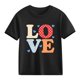 thumbnail image 1 of Blusas y camisas de manga corta con cuello redondo para niños y niñas, camisetas gráficas de manga corta, blusas con estampados bonitos para la temporada escolar., 1 of 9