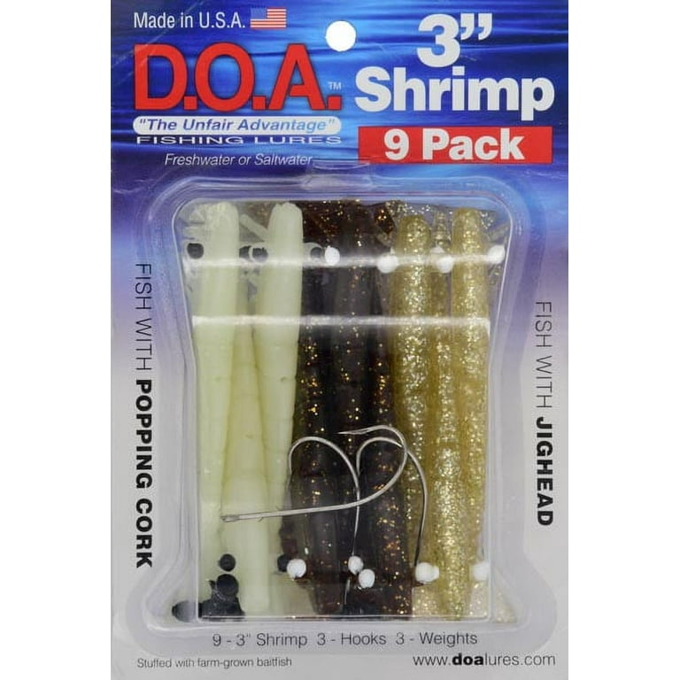 D.O.A. 3 Shrimp Spare Parts - Artificial Lures - Walmart.com