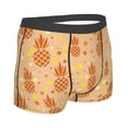 thumbnail image 3 of Fotbe Pineapples Men’s Total Support Pouch Boxer Briefs, X-Temp Cooling, Moisture-Wicking Underwear, Regular, Long-leg and Trunk-Large, 3 of 9