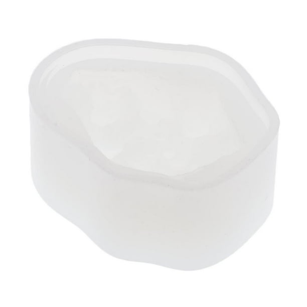 Molde de silicona para resina de piedra de cristal, grava, herramientas para hacer joyas 21x30x12mm