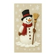thumbnail image 2 of Christmas Door Cover Decorations Snowman Front Door Banner Xmas Backdrop Photography Background Holiday Hanging Banner for Christmas Xmas Home Office Indoor Decor, 2 of 5
