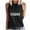 QR1--Black, variant on Meichang Soccer Mom Tank Tops for Women High Neck Tank Top Sleeveless Soccer Game Day Shirts Funny Mothers Day Tank Tops