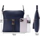 thumbnail image 4 of Bandolera Solene Lightweight Medium para mujer, azul marino, 4 of 9