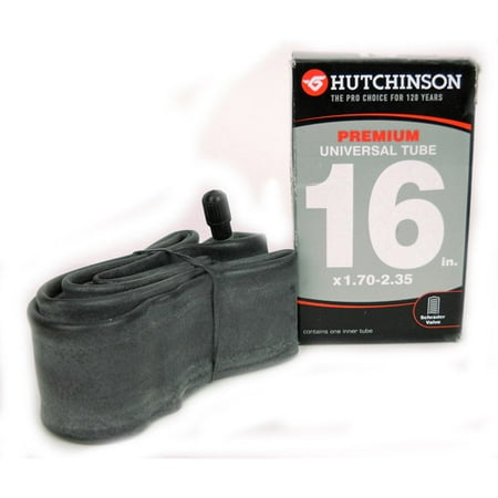 Hutchinson 16" Schrader Valve Bike Bike Tube, 16" x 1.70"-2.35"