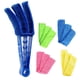 thumbnail image 1 of Cepillo para polvo de persianas de ventana con 5 fundas de microfibra - Herramientas de limpieza de persianas para persianas de ventanas Aire acondicionado ciego Polvo de persianas oso de fresa Hogar, 1 of 4