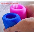 thumbnail image 4 of Luckkyme, 20 Uds., cubierta de micrófono de espuma colorida, parabrisas de micrófono de mano grueso de grado superior, 10 colores, 4 of 5