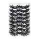 thumbnail image 1 of Pestañas Postizas, Pestañas Esponjosas, Pestañas Largas Reutilizables Para Mujeres, Niñas, Accesorios De Maquillaje Para Mujeres 8 Pares Moyic CE006309-00, 1 of 6