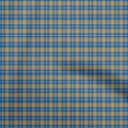 thumbnail image 1 of oneOone Polyester Spandex Medium Blue Fabric Check Fabric For Sewing Printed Craft Fabric By The Yard 56 Inch Wide, 1 of 4