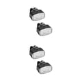 thumbnail image 2 of Naiovety 2 luces para bicicleta, lámpara para manillar, suministros para ciclismo, frontal recargable, equipo para exteriores, Blanco Luz delantera 2piezas, 2 of 6