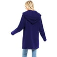 thumbnail image 4 of Made by Olivia Women's Casual Oversized Loose Fit Zip Up Pullover Hoodie Tunic Sweatshirt Jacket Fall Outfits (S-3X), 4 of 4