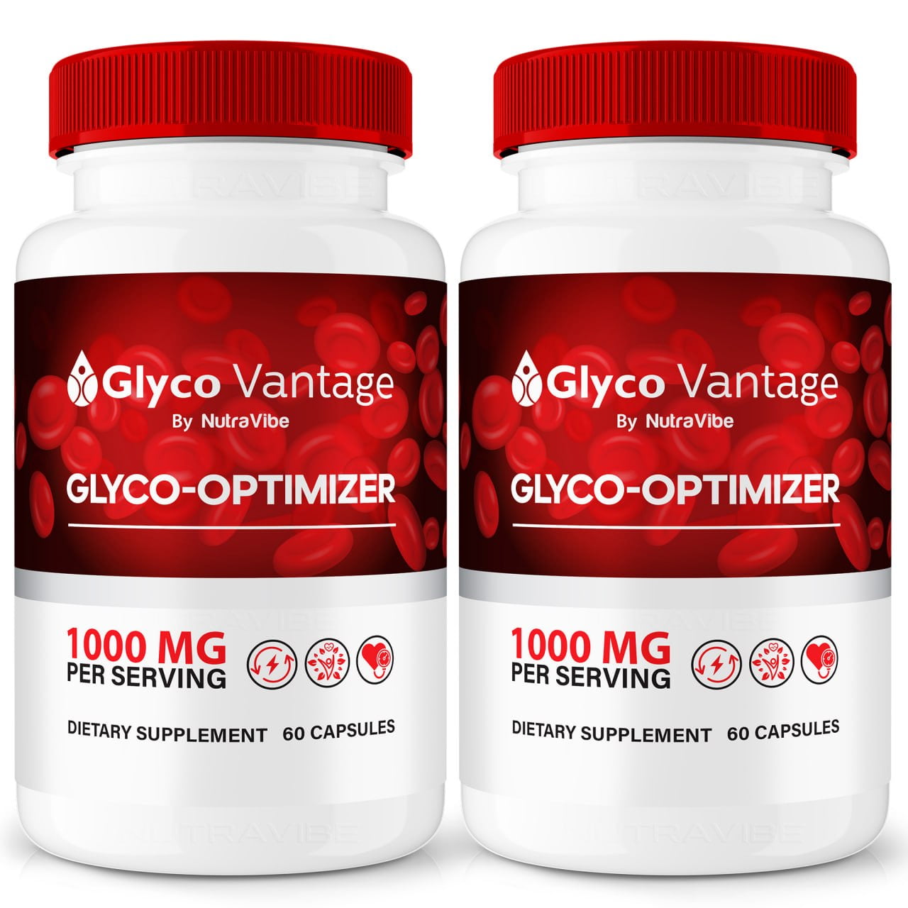 (2 Pack) Glyco Vantage Glyco Optimizer Capsules, Official GlycoVantage Booster, All Natural Formula to Maintain Stable Healthy Levels, Premium Blood Support Vitamins 200mg Reviews (120 Capsules)