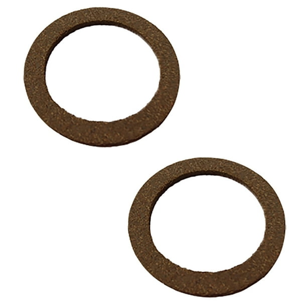 (2) Fuel Gas Sediment Bowl Cork Gaskets Fits IH Fits FARMALL 360679R1