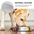 thumbnail image 4 of Silicone Pet Food Mat Indoor Dog Feeding Mat Wear-Resistant Cat Bowl Mat, 4 of 5