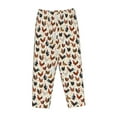 thumbnail image 6 of Uemuo Funny Chicken Pattern Women's Wide Leg Palazzo Lounge Pants with Pockets Light Weight Loose Comfy Casual Pajama Pants-Small, 6 of 9